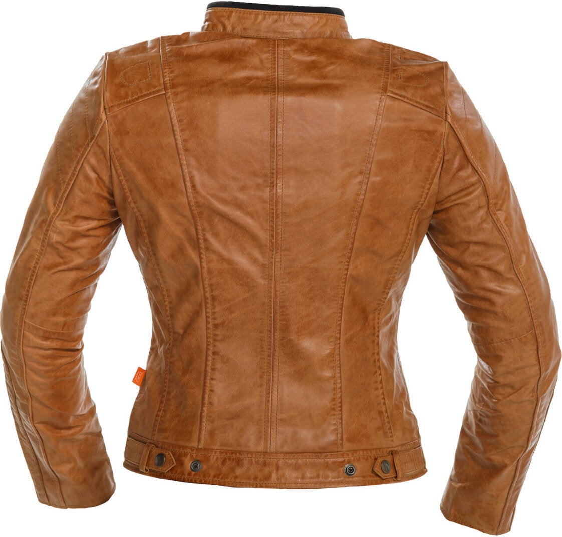 Richa Lausanne Damen Motorrad Lederjacke hellbraun 44 Abbildung 2