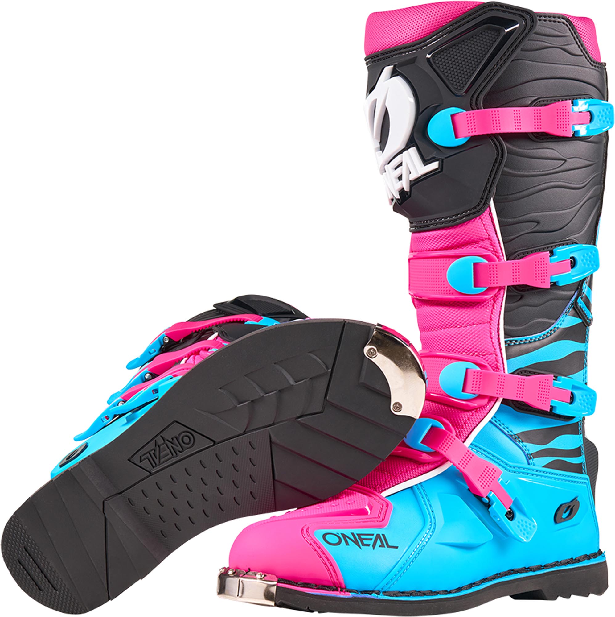 Oneal 3SRS EC Zebra Bottes de motocross Essence/Rose 43 Figure 5