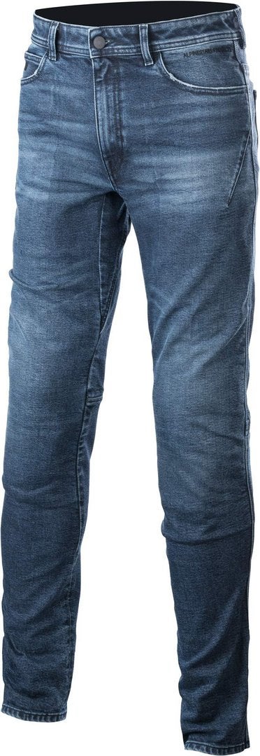 Alpinestars Argon Slim Fit Denim Motorcycle Textile Pants blue 36 L34 Figure 1