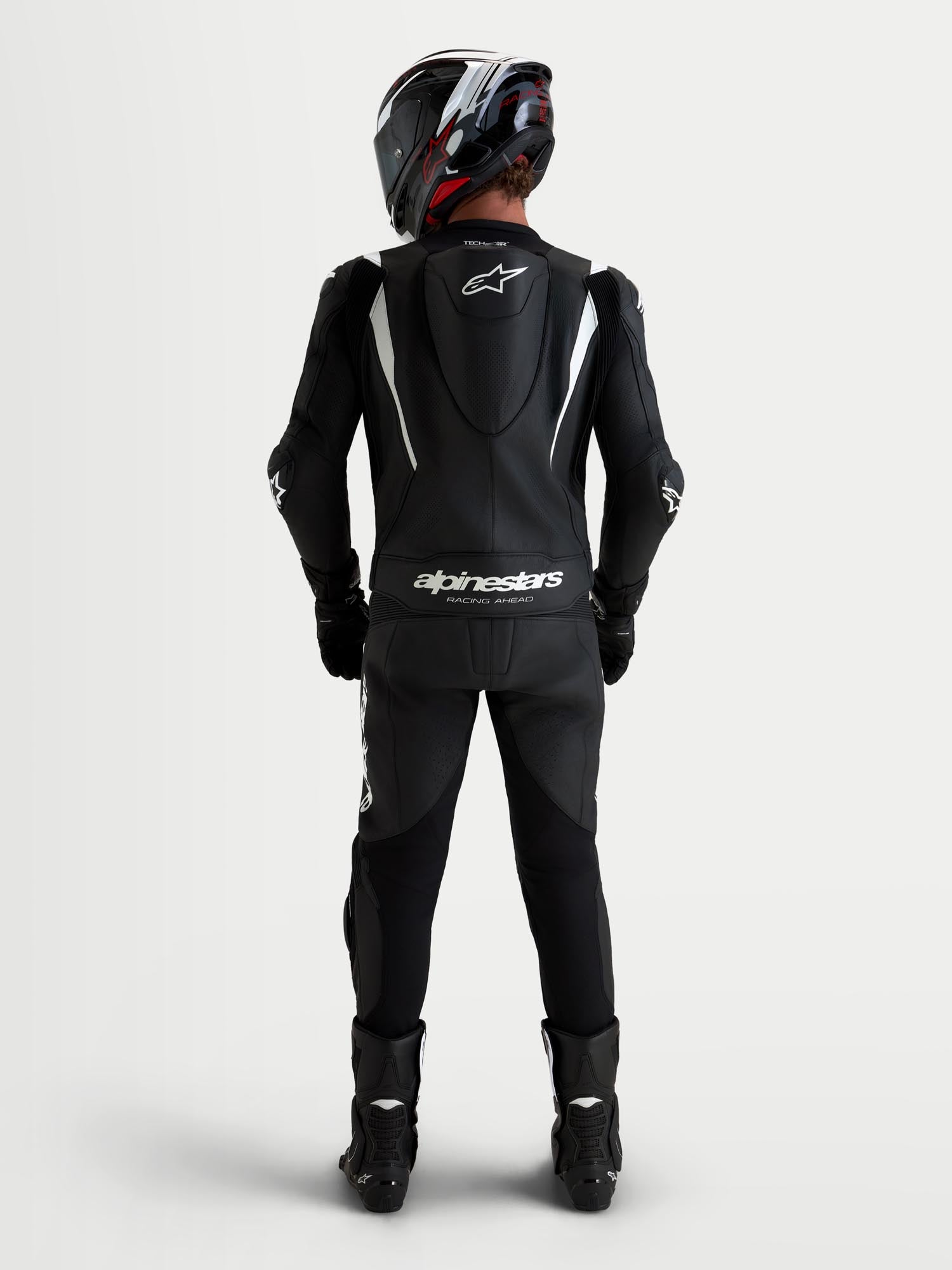 Alpinestars Missile V3 Two Piece Motorcycle Leather Suit black/white 56 Figure 16