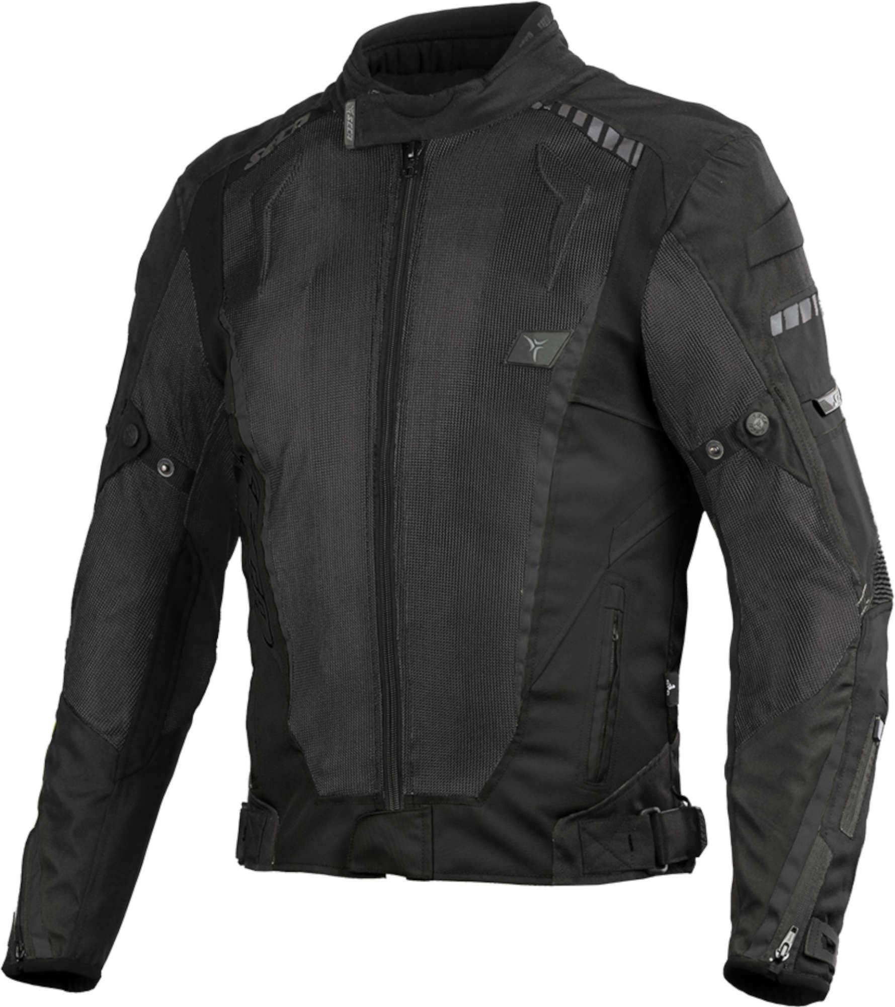 Seca Airflow II Mesh Jaqueta têxtil de motocicleta feminina preto S Figura 1