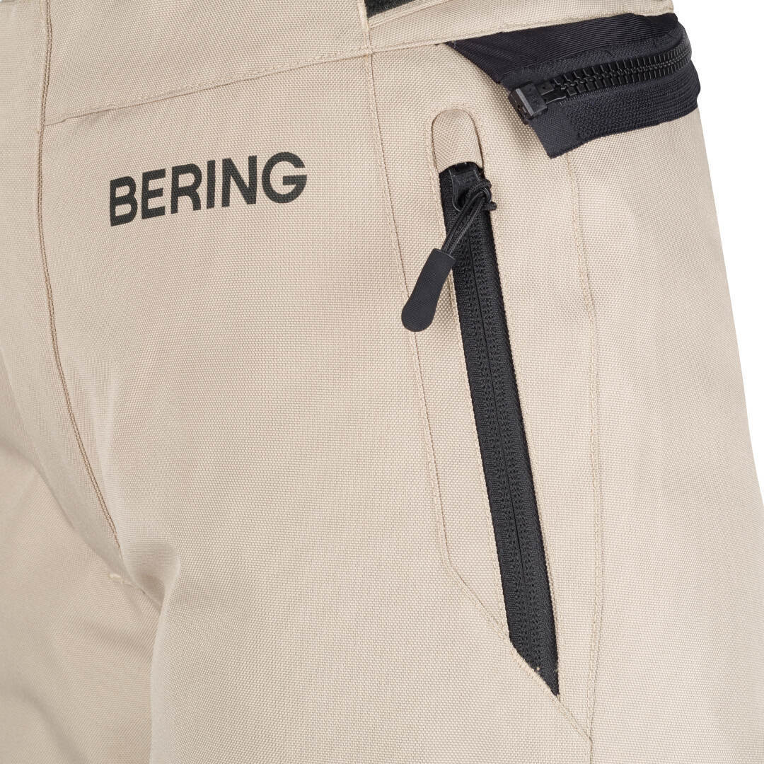 Bering Siberia imperméable Ladies Motorcycle Textile Pantalons beige 40 Figure 4