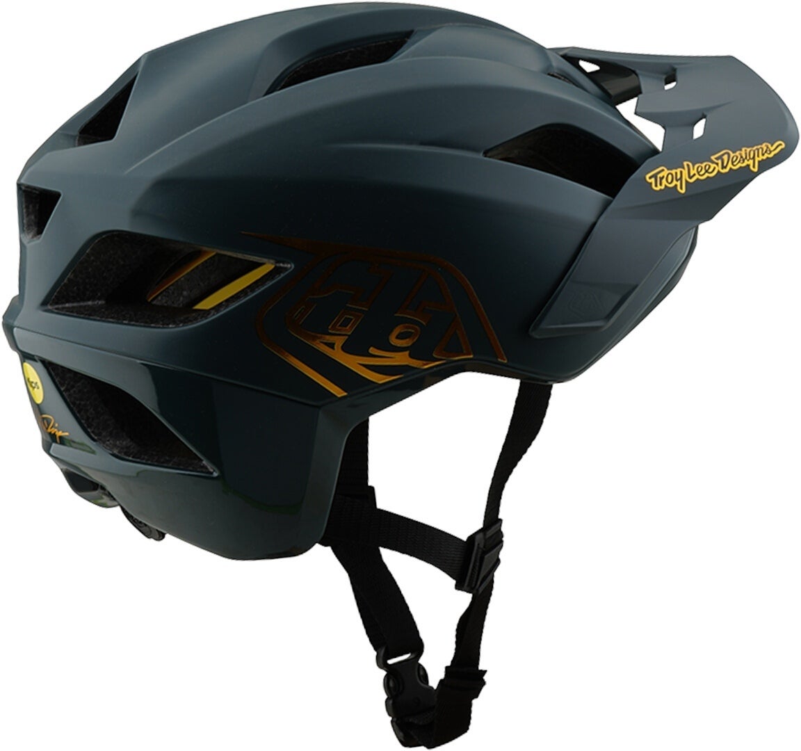 Troy Lee Designs Mips Flowline Point Kinderen Fietshelm Grey Matt 48-53 cm Figuur 6