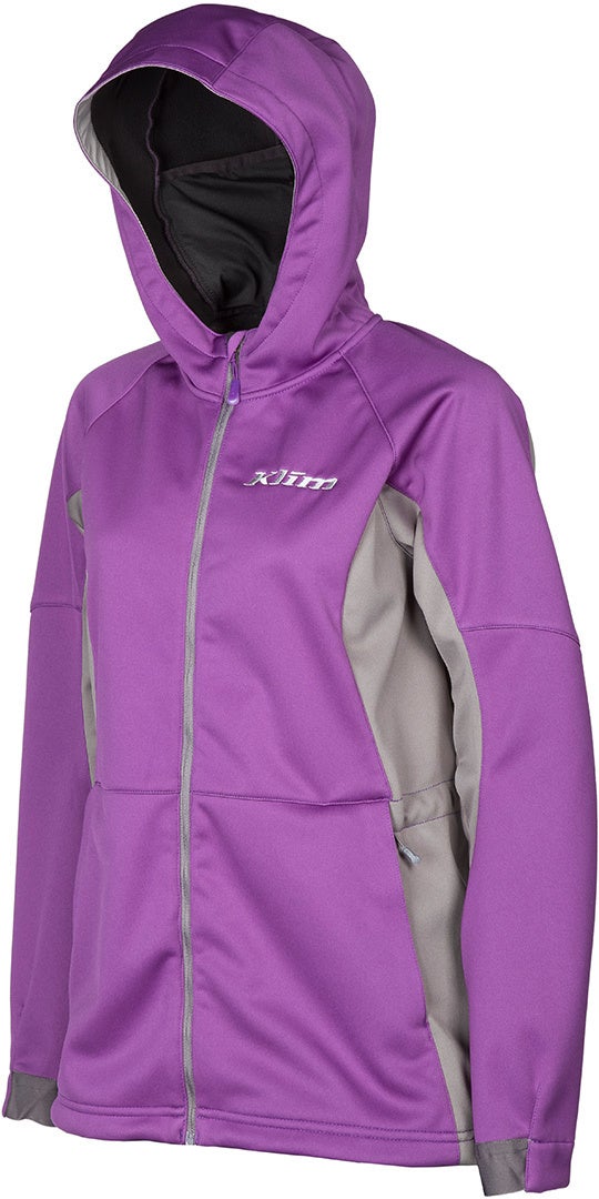 Klim Evolution Dames Hoodie paars S Figuur 1