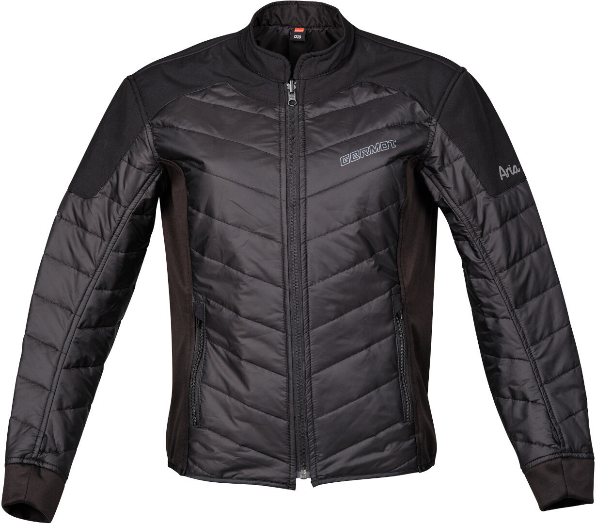 Germot Aria waterproof Ladies Motorcycle Textile Jacket light grey/black 40 Figure 3