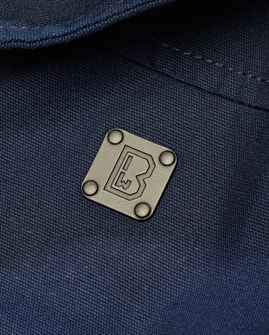 Brandit Essential Canvas Textile Jacket blue XL Figure 3