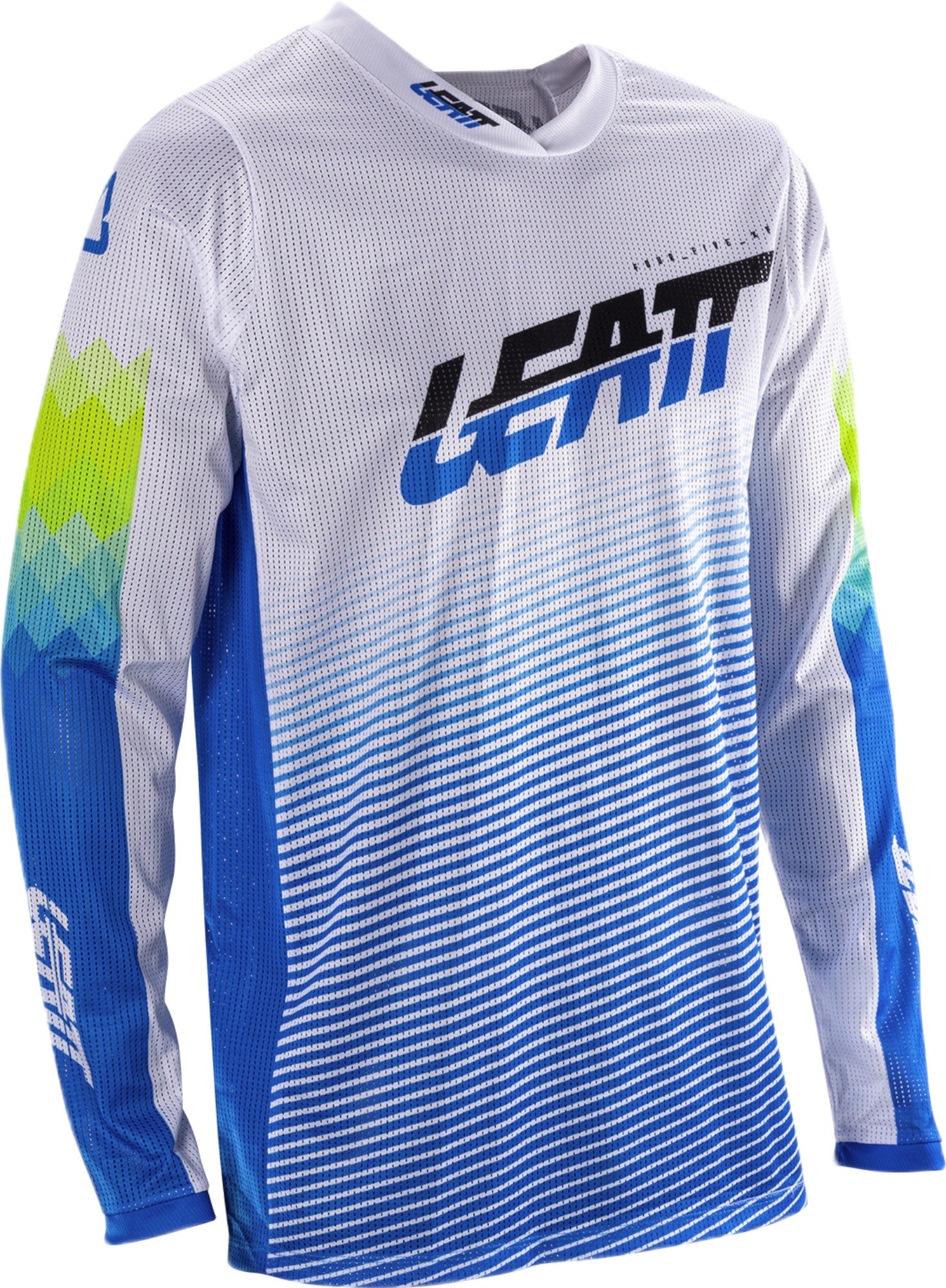 Leatt Moto 4.5 X-Flow V26 Motokrosový dres modrá/biela/žltá XL Obrázok 1