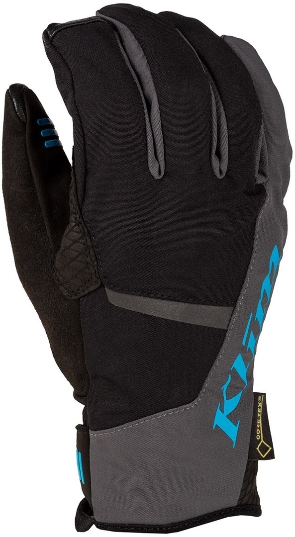 Klim Inversion Gore-Tex Motorcykel Handsker sort/grå/blå XL Figur 1