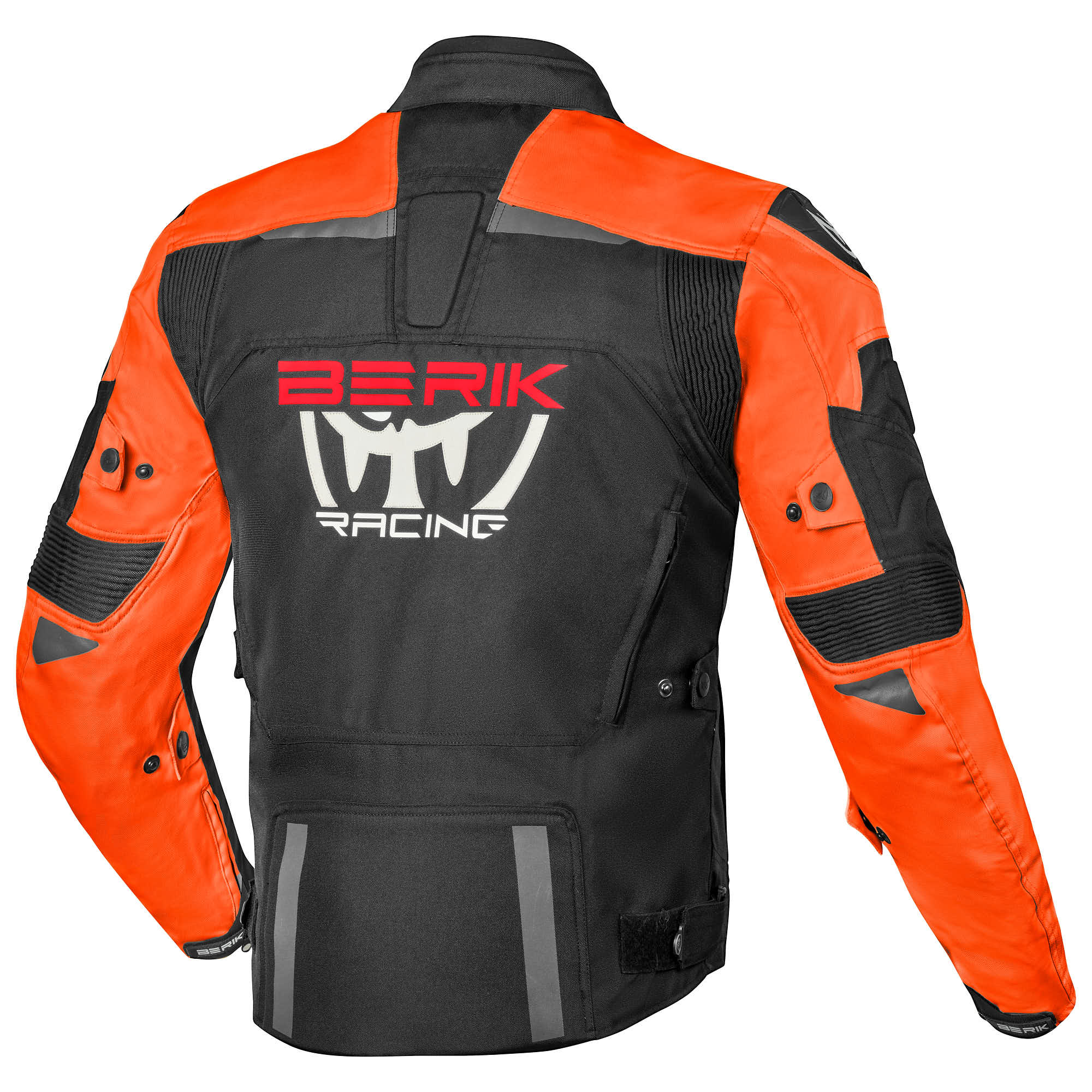 Berik Amras waterproof Motorcycle Textil Jacket black/red/white 58 Figure 2