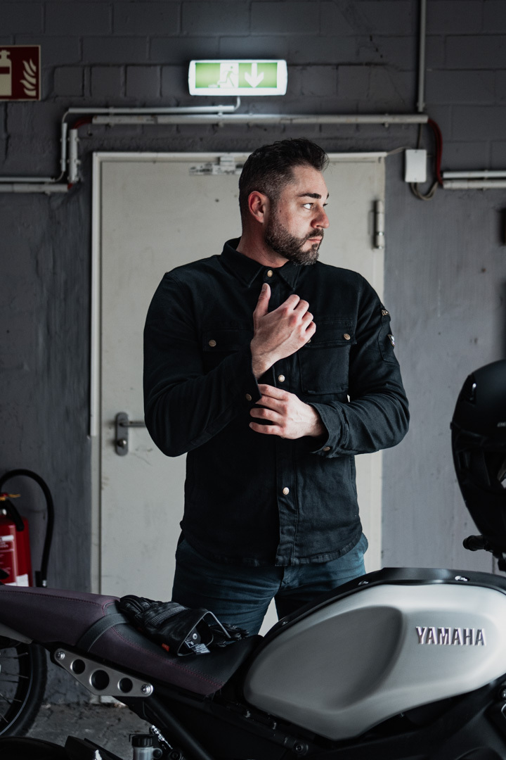 Merlin Brody D3O Single Layer Motorcycle Shirt black 4XL Figure 2