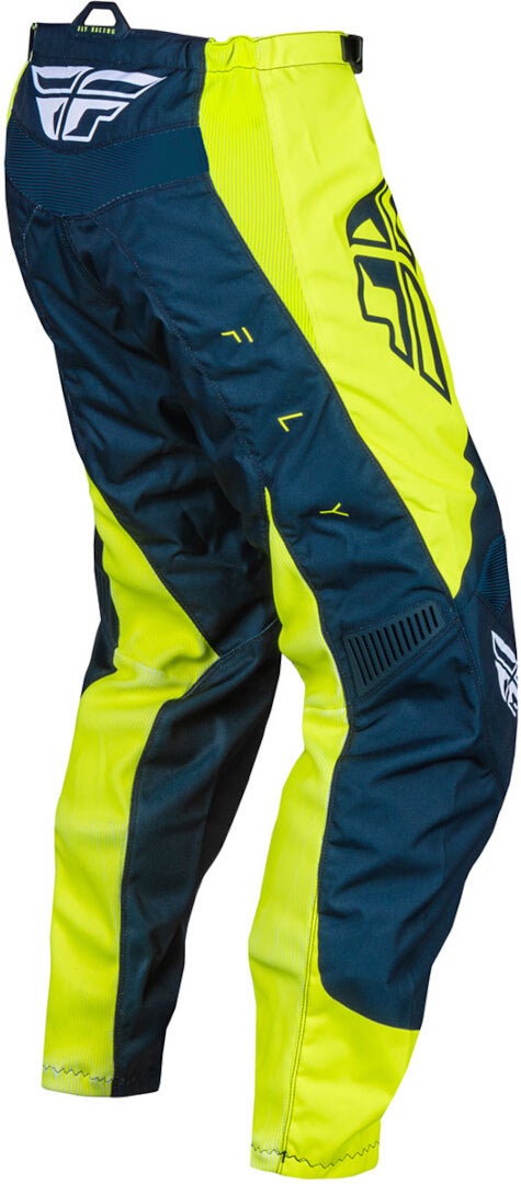 Fly Racing F-16 2024 Pantaloni da motocross blu/neon-giallo 32 Figura 3