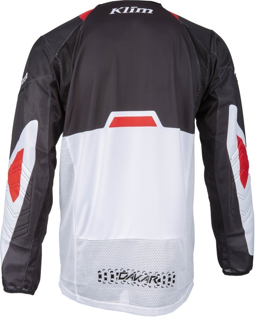 Klim Dakar 2025 Motocross Jersey black/white/red L Figure 5