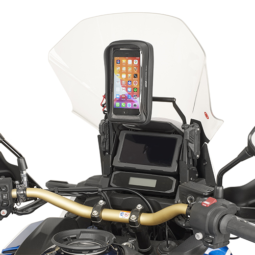 GIVI Smartphone-Tasche, kompatibel mit Roller, Motorrad und Fahrrad Figur 4