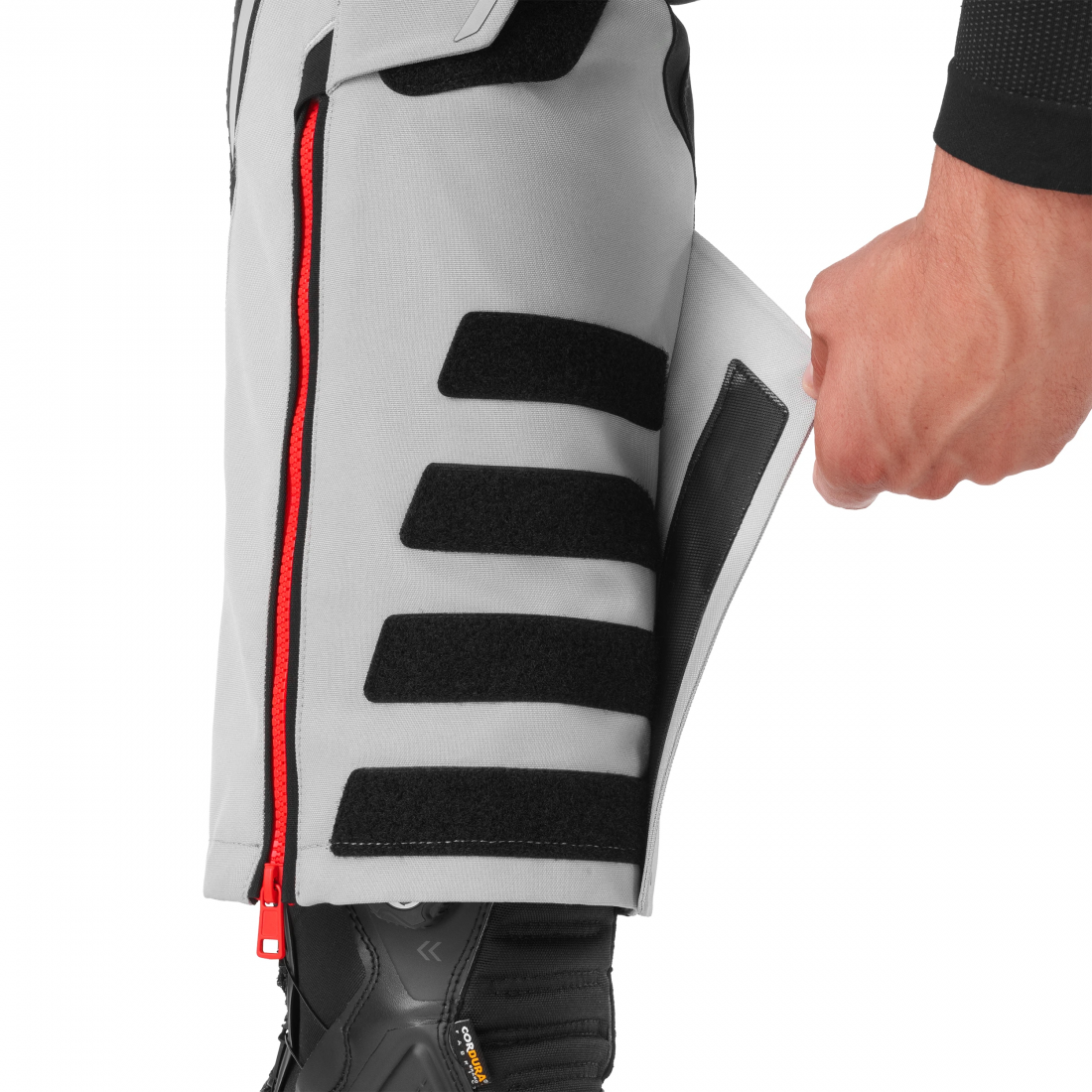 SHIMA Hero 3.0 Motorcycle Textile Pants grey/red XL Figure 23