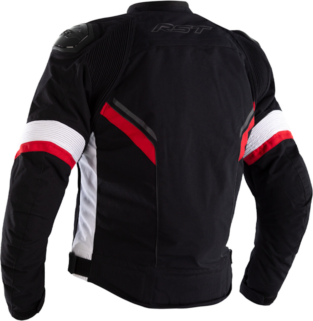 RST Sabre Moottoripyörän tekstiilitakki musta/punainen 3XL Kuva 3