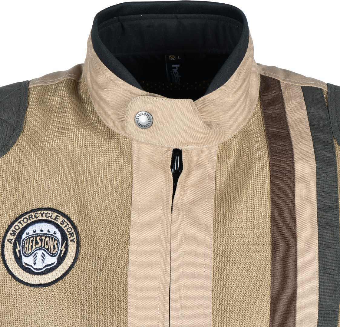 Helstons Hamilton Mesh Motorcycle Textile Jacket beige L Figure 4