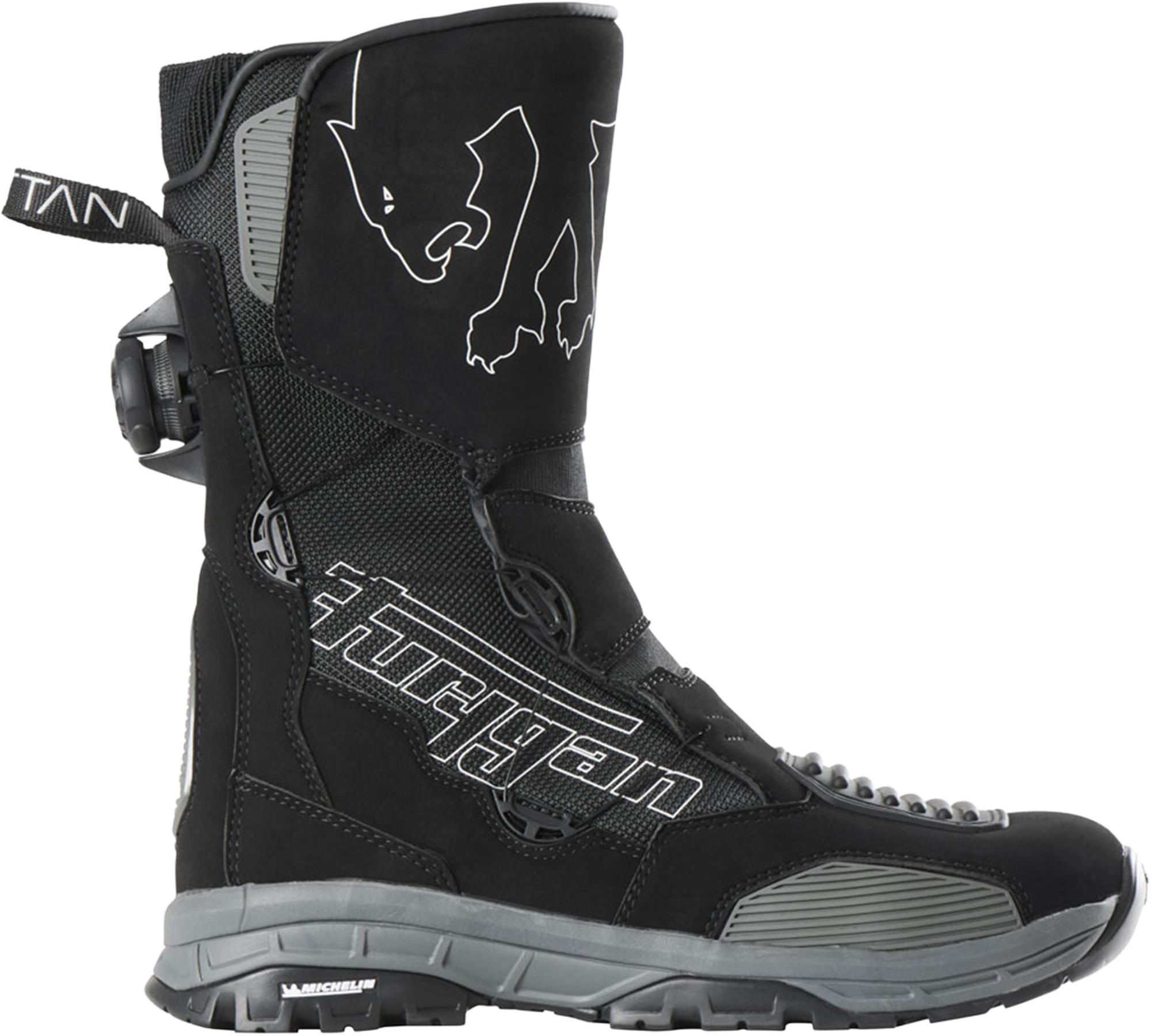 Furygan Chattan D3O Bottes de moto noir 41 Figure 1