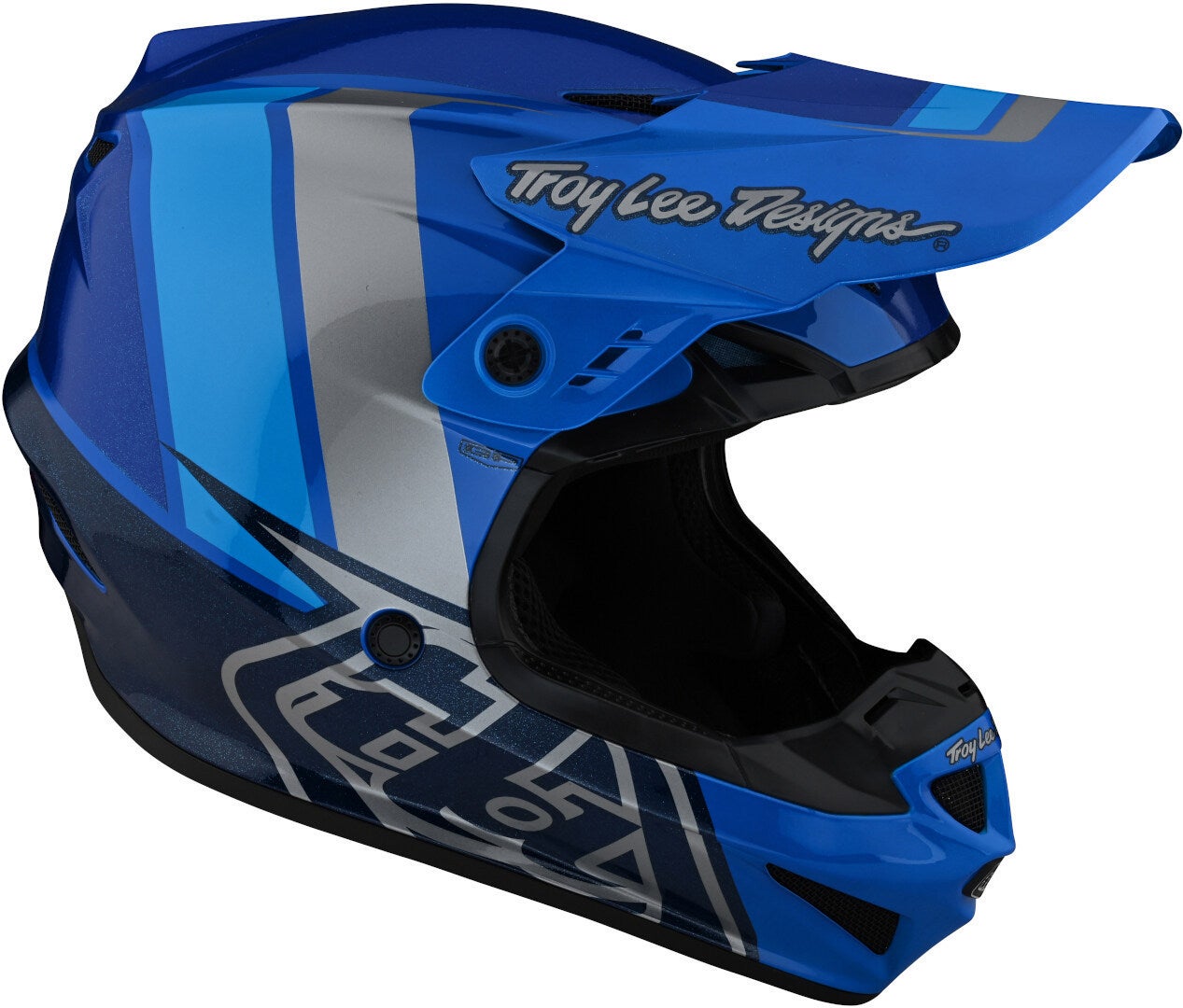 Troy Lee Designs GP Nova Casco Motocross Giovanile blu Y/L (52/53) Figura 3