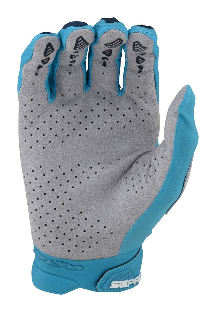 Troy Lee Designs SE Pro Motocross Hansker blå/cyan S Figur 2