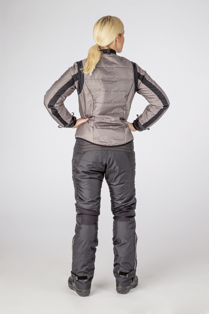 Halvarssons Wien waterproof Ladies Motorcycle Textile Jacket grey/black 46 Figure 5