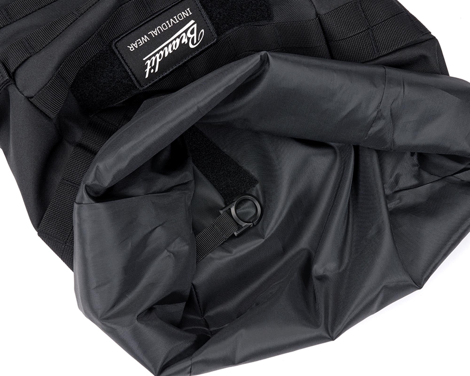 Brandit Cooper Roll Top Sac à dos noir Figure 7