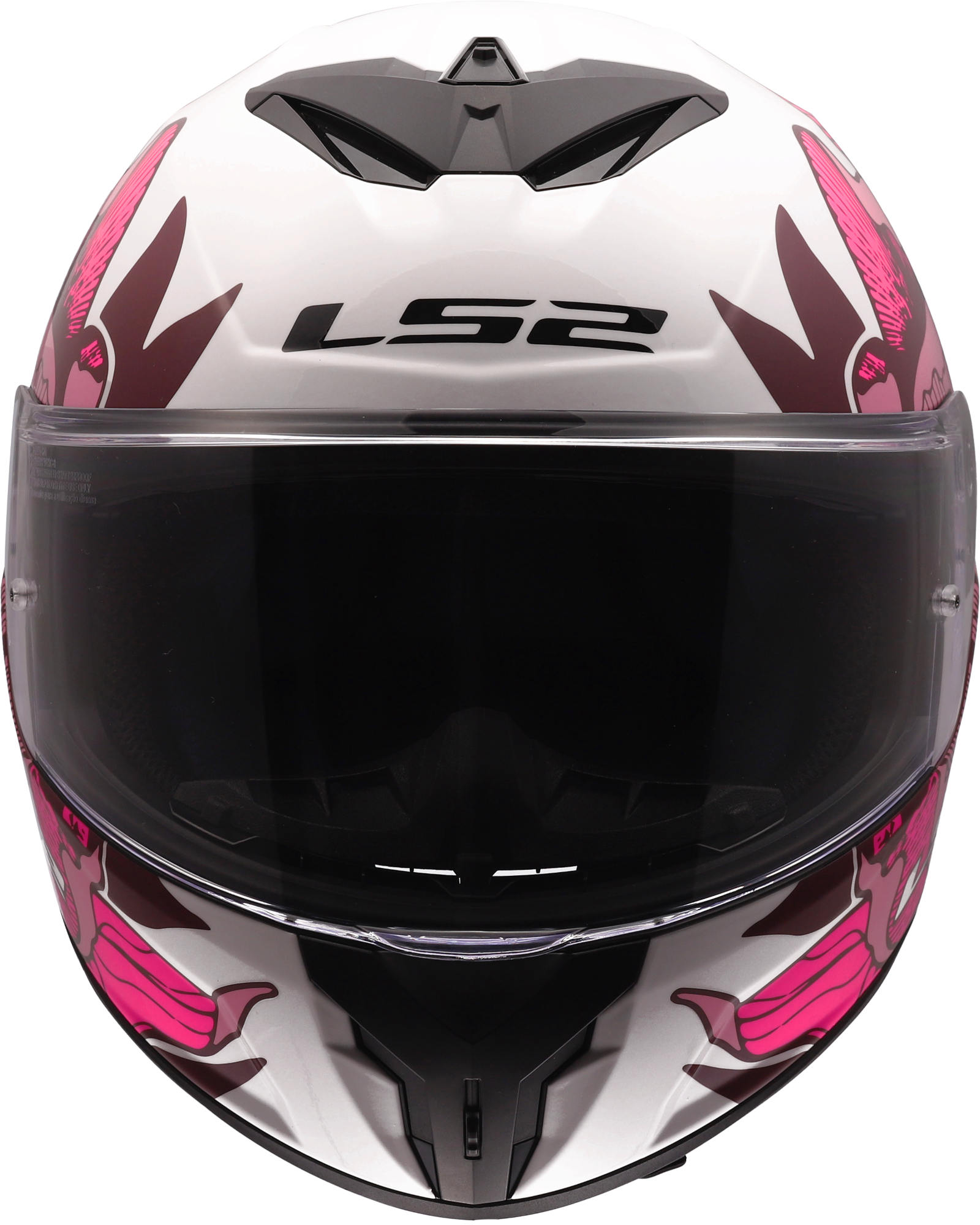 LS2 FF820 Rapid III Poppies Casque Blanc/Rose S (55/56) Figure 11