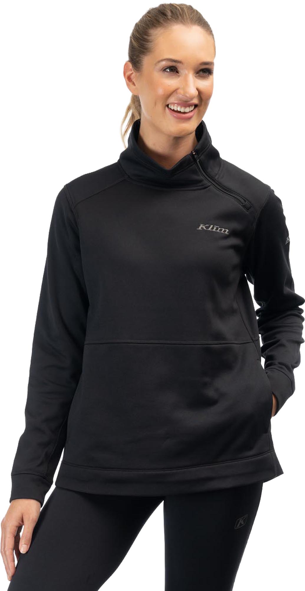 Klim Solitude Asym Damen Pullover schwarz L Abbildung 2