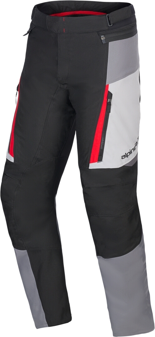 Alpinestars Honda ST-1 pantaloni impermeabili pentru textile de motocicletă Negru/gri 3XL Figura 1