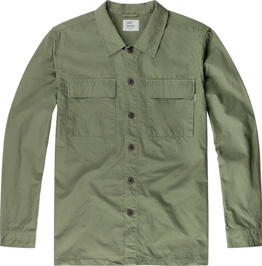 Vintage Industries Emerald Camicia oliva XL Figura 1