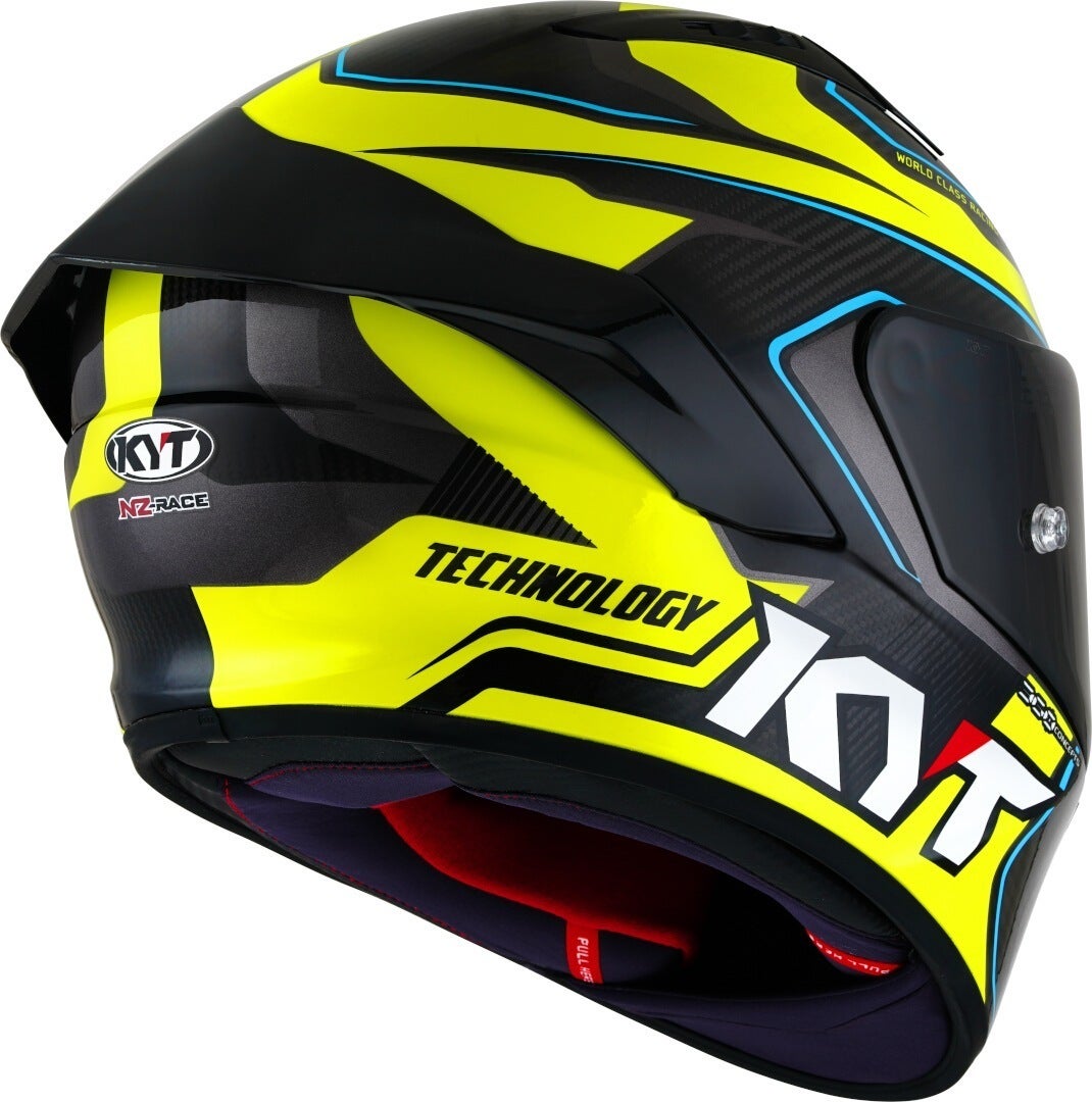 KYT NZ Race Carbon Competition Helmet yellow S (55/56) Figure 2