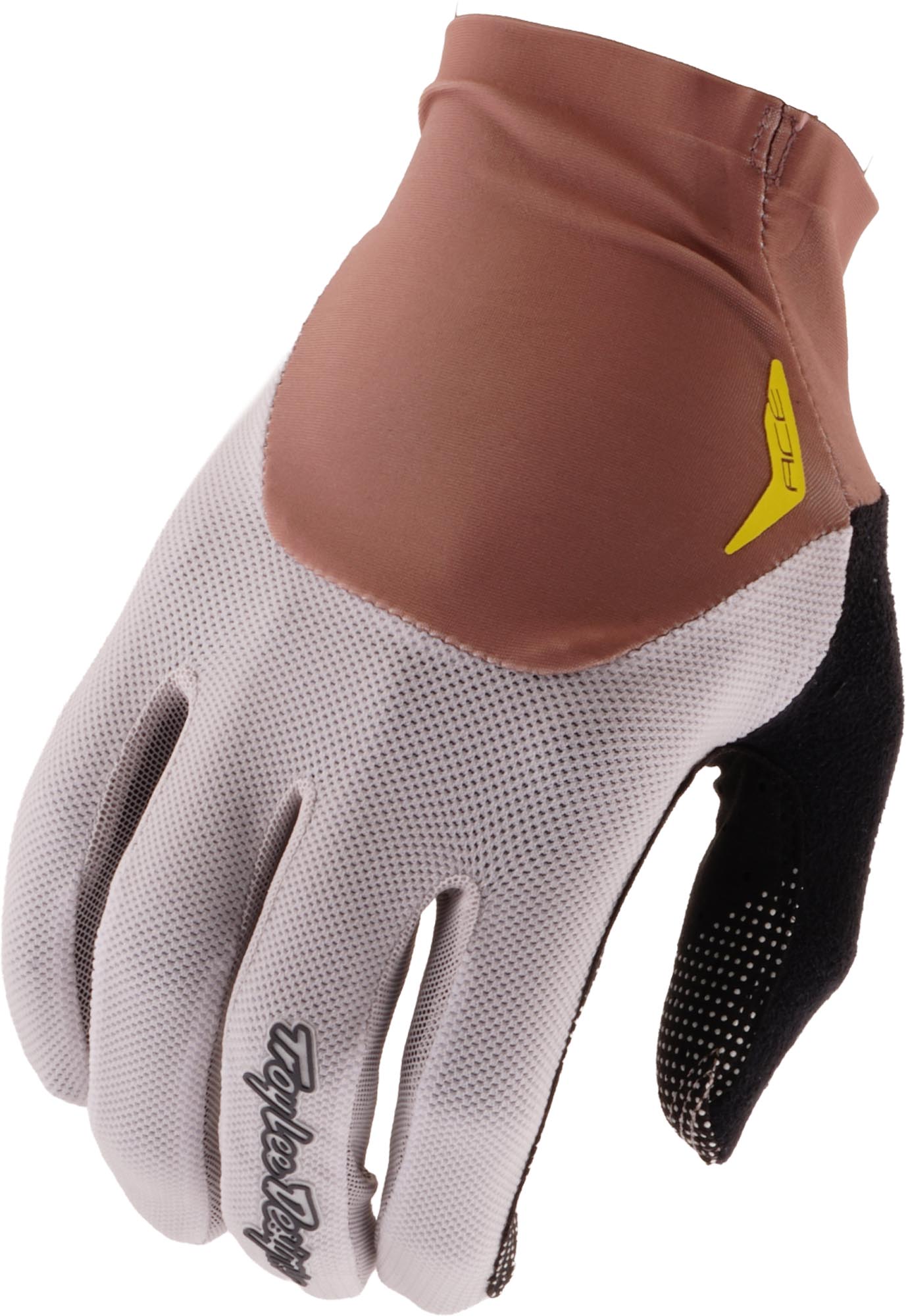 Troy Lee Designs Ace Solid Fietshandschoenen wit/bruin 2XL Figuur 1
