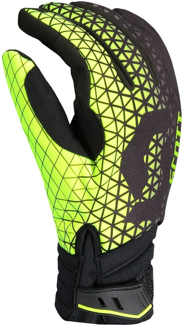 Scott Race DP Luvas de motocross preto/neon S Figura 1