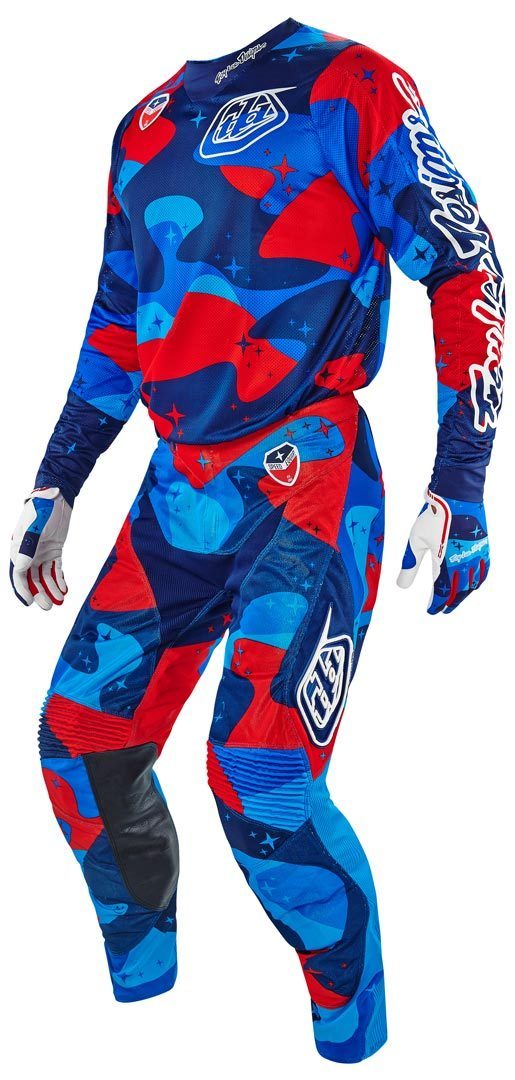 Troy Lee Designs SE Air Cosmic Camo Calças azul 28 Figura 4