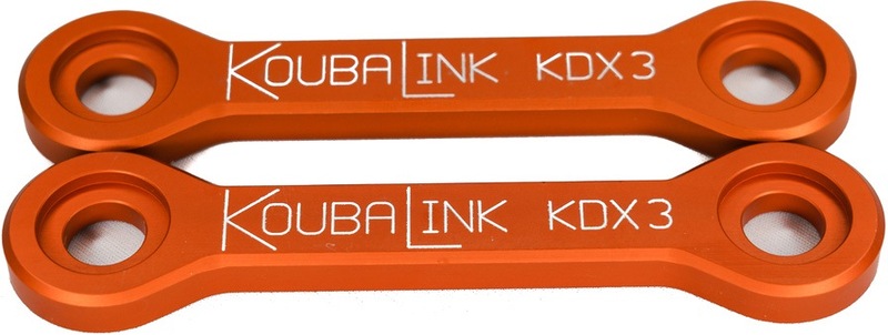 KOUBALINK Kit de rebaixamento do assento (57,2 mm) dourado - Kawasaki KDX200 / 250 Figura 2