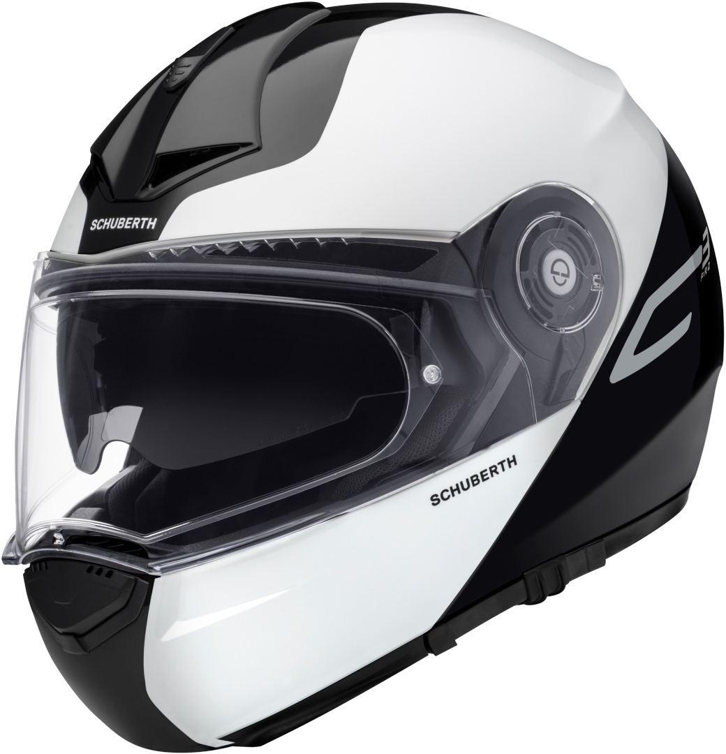 Schuberth C3 Pro Split Helmet black/white S (54/55) Figure 1