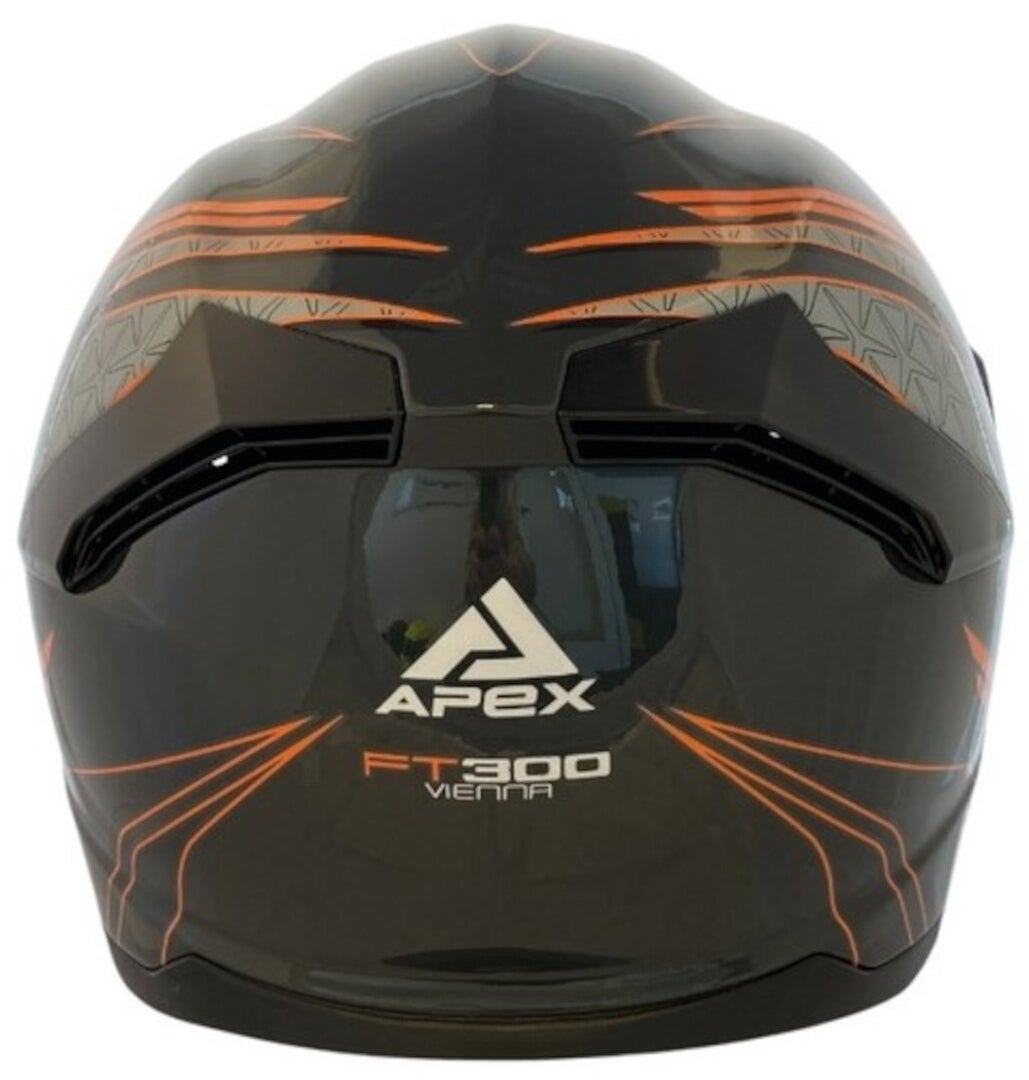 APEX FT300 Vienna Casco nero/grigio/arancione XXL (62/63) Figura 2