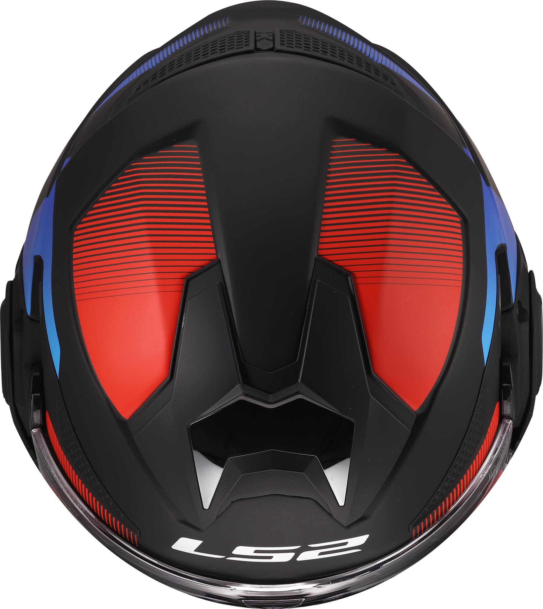 LS2 FF901 Advant X Nova Helm Zwart/Rood M (57/58) Figuur 3