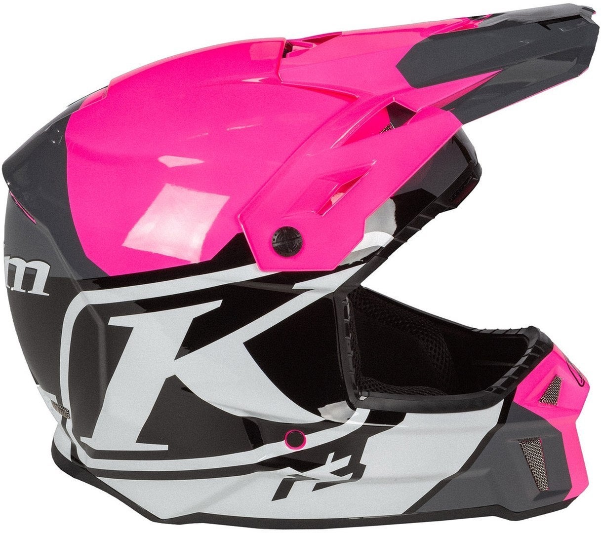Klim F3 Disarray Motocross Helmet pink/grey XL (60/61) Figure 5