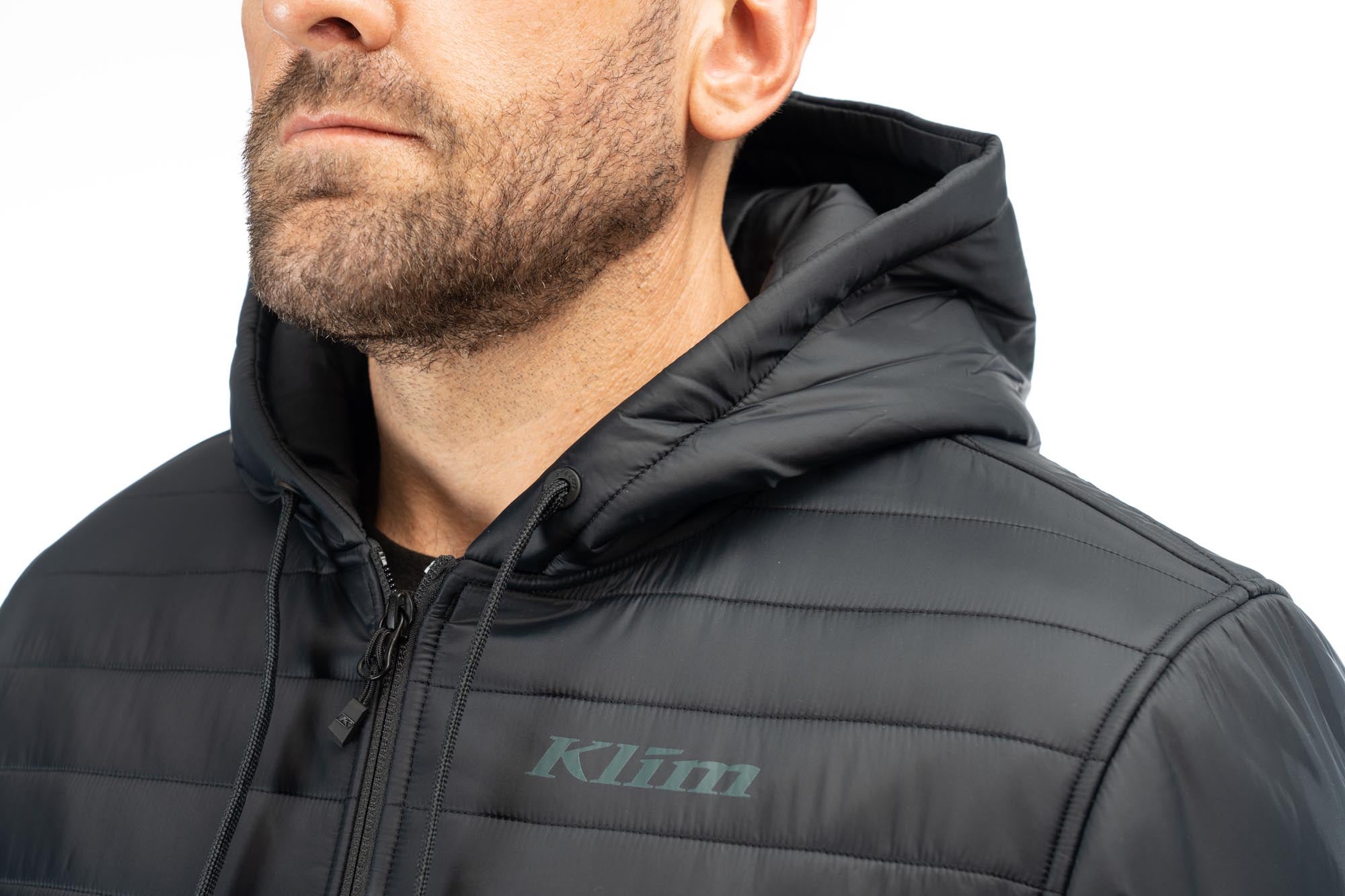 Klim Tamarack Sudadera con cremallera negro/turquesa M Figura 5