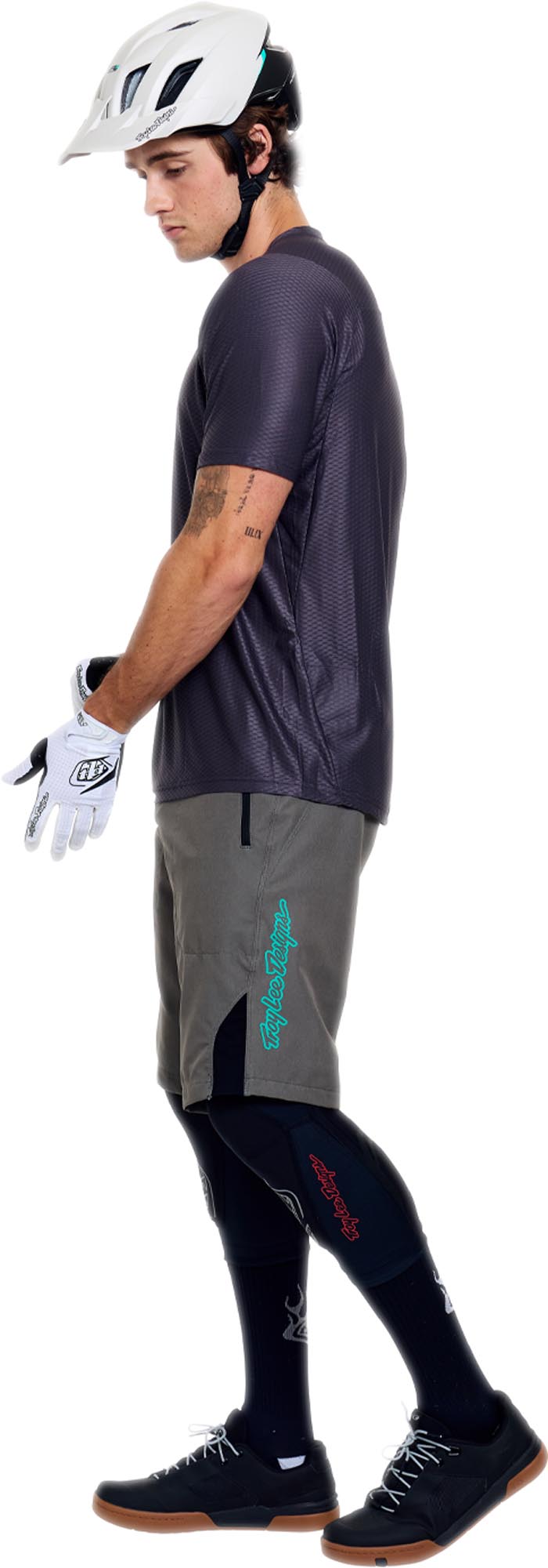 Troy Lee Designs Skyline Pro Air Mono Short Sleeve Bicycle Jersey carbon/grey XL Figure 10