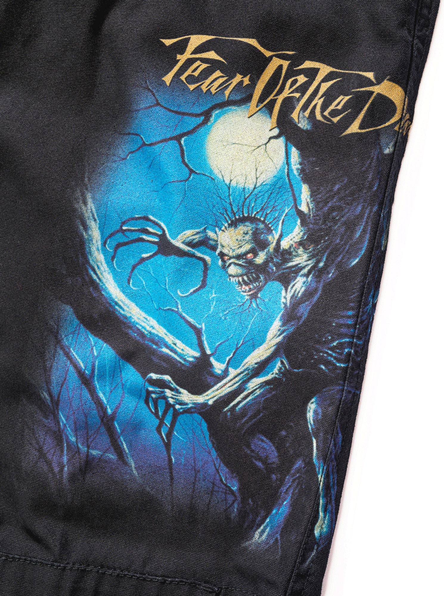 Brandit Iron Maiden Savage Fear of the Dark Shorts L Figure 6