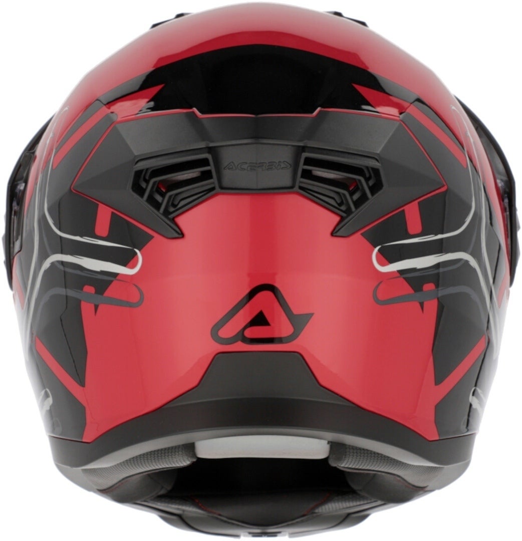 Acerbis Rider Graphic Casco rosso/nero XL (60/61) Figura 8