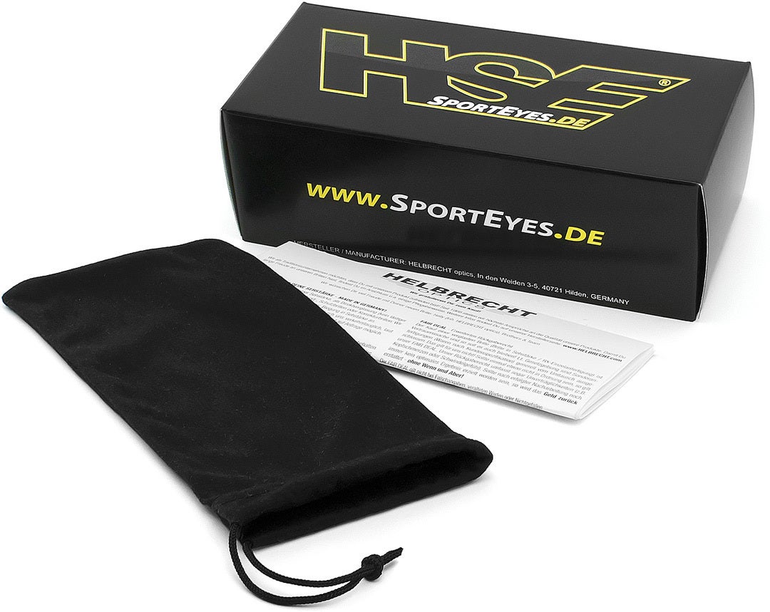 HSE SportEyes 2093 Aurinkolasit harmaa/musta/keltainen Kuva 2