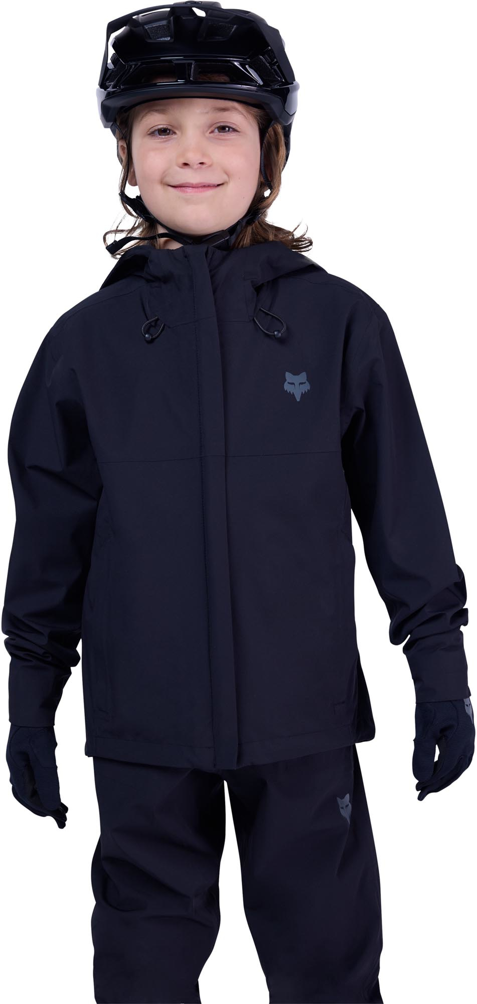 FOX Ranger Water Ungdoms cykeljakke Sort YM Figur 3