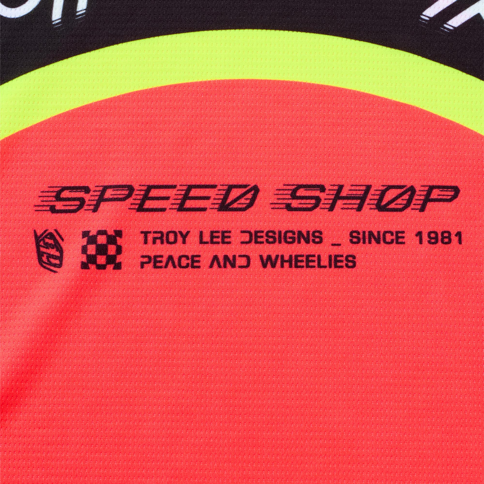 Troy Lee Designs GP Pro Swerve Motocross Jersey rot/gelb 2XL Abbildung 4