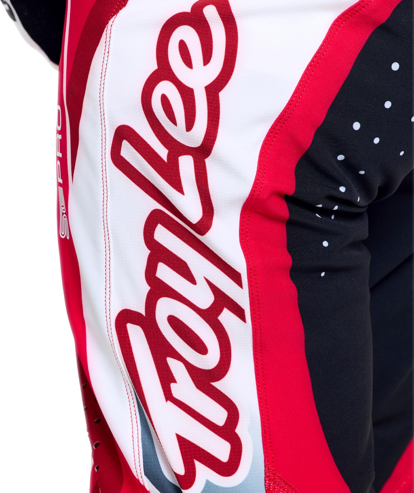 Troy Lee Designs SE Pro Salvo Motocross Pants red/white 32 Figure 6