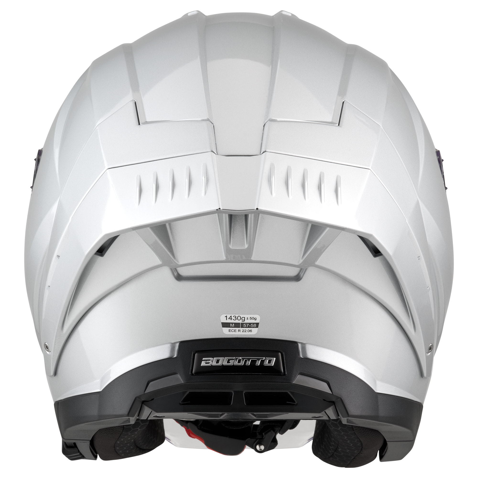 Bogotto H599 Casco a reacción Plata L (59/60) Figura 4
