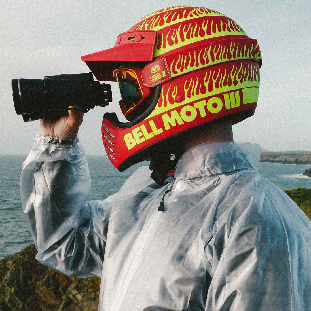 100% Barstow Death Spray Fire Motocross Glasögon Figur 3