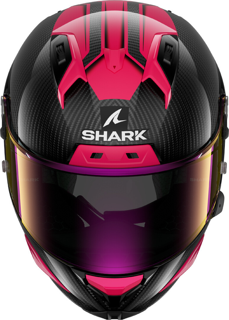 Shark Aeron Carbon Skin Casco carbonio/viola L Figura 3