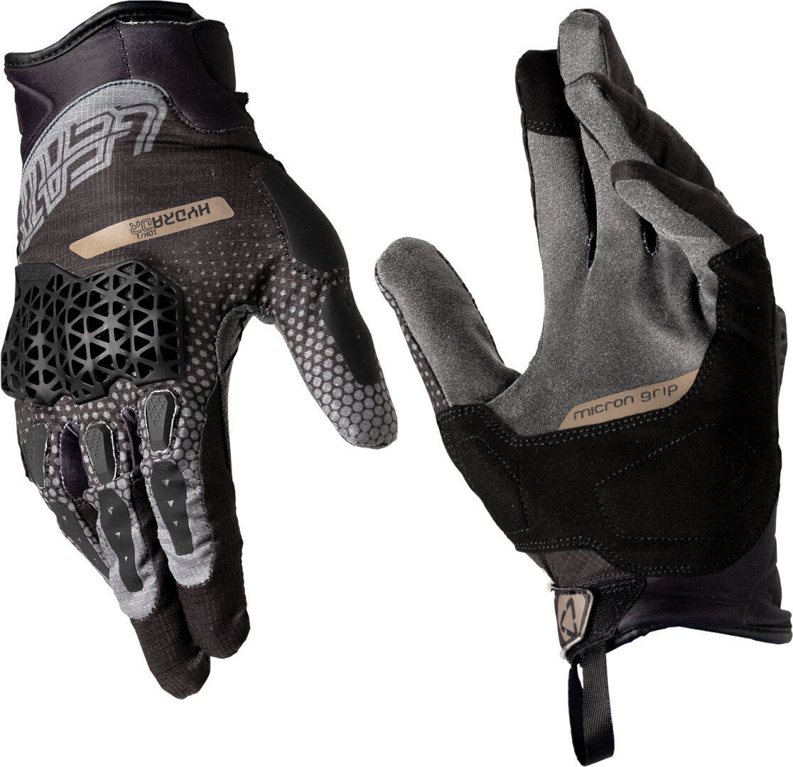 Leatt ADV Hydradri 5.5 Short luvas impermeáveis da motocicleta preto L Figura 1